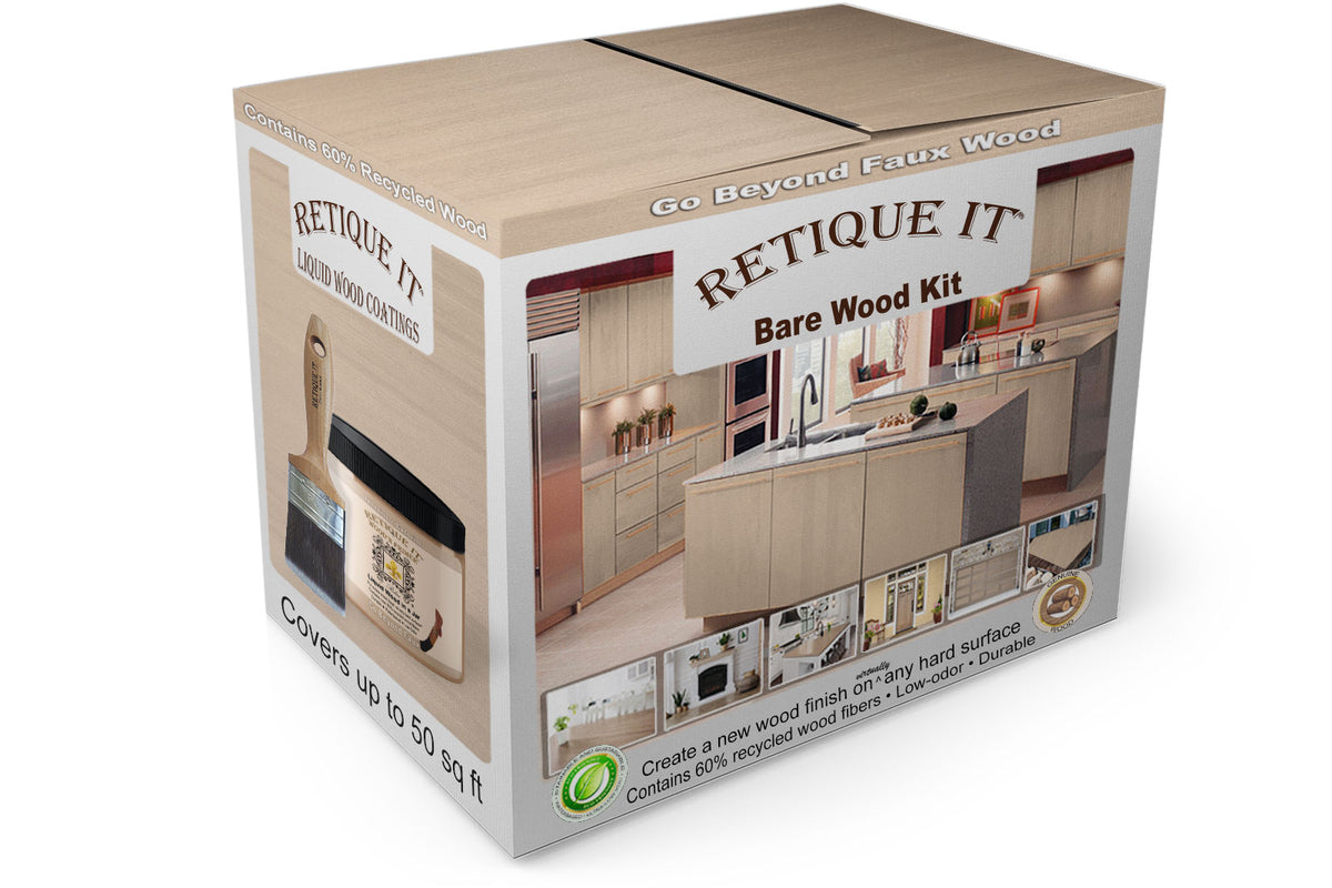 Bare Wood Kit (Med) - Stain Not Included - Exterior Top Coat