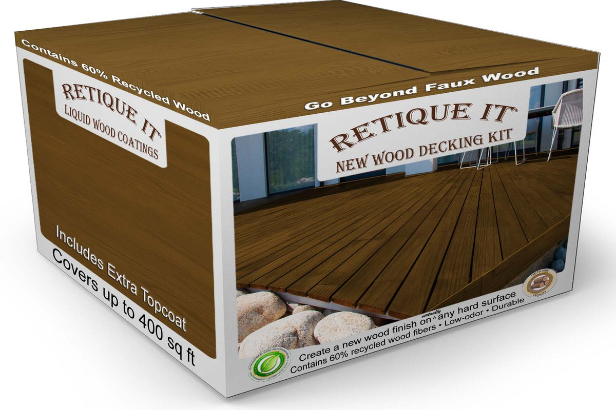 Decking Wood'n Kit - Dark Pecan - Retique It®