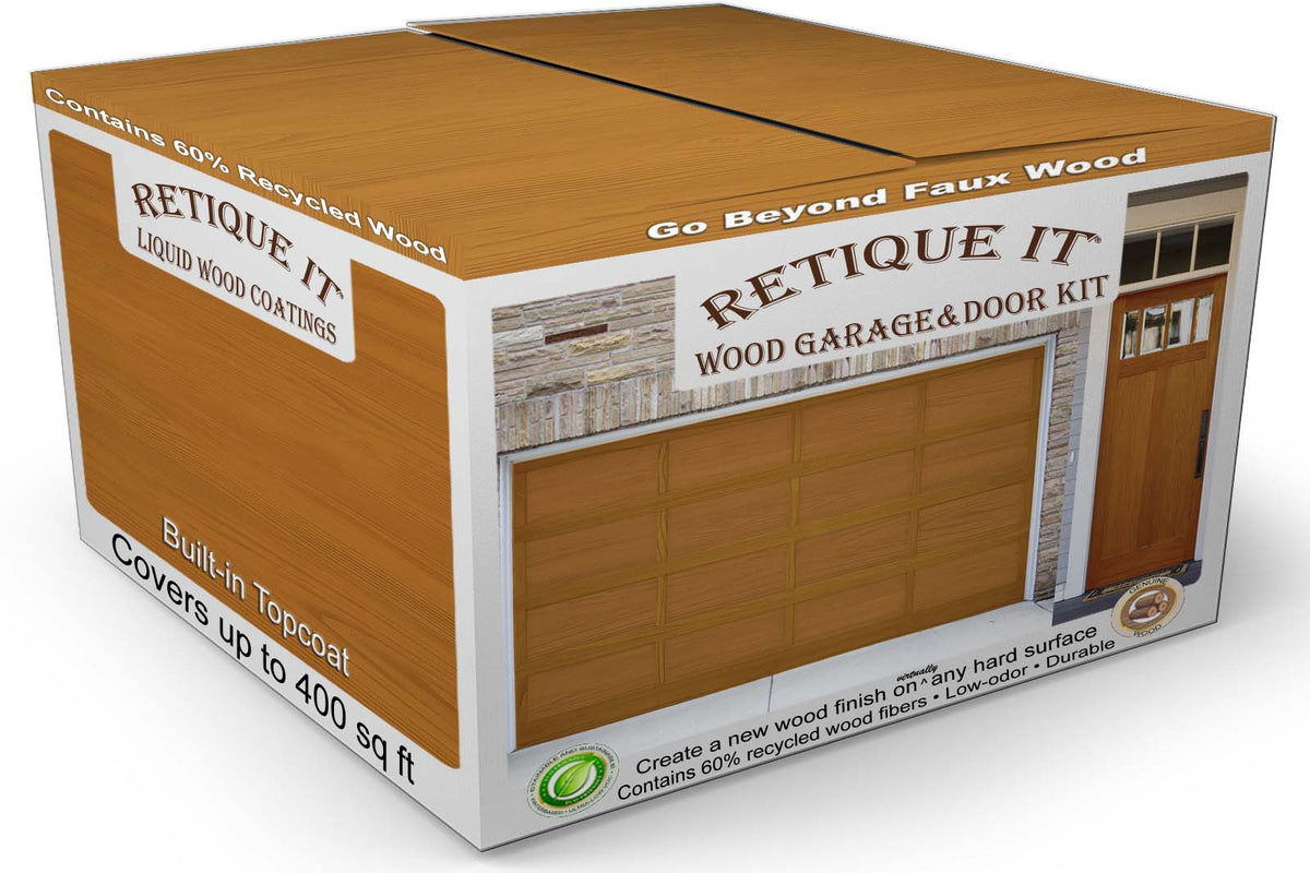 Wood'n Door Smooth Finish Kit (Front & Garage Door) - Cedar