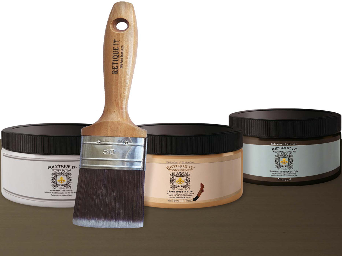 Multi-purpose Smooth Finish Kit - Charcoal - Exterior Top Coat