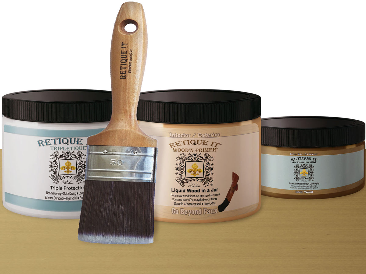 Multi-purpose Smooth Finish Kit (Med) - Barn Wood - Interior Top Coat