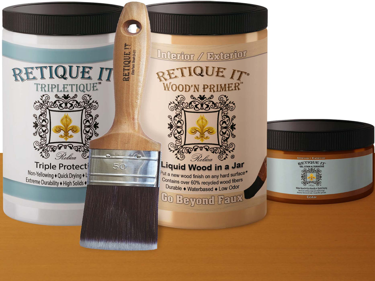 Multi-purpose Smooth Finish Kit (Large) - Cedar - Interior Top Coat