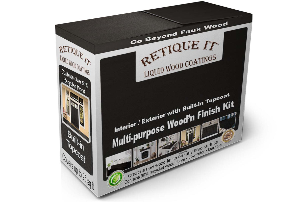 Multi-purpose Smooth Finish Kit - Classic Black - Exterior Top Coat