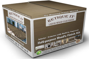 Multi-purpose Smooth Finish Kit (4x Lg) - Black Walnut - Interior Top Coat