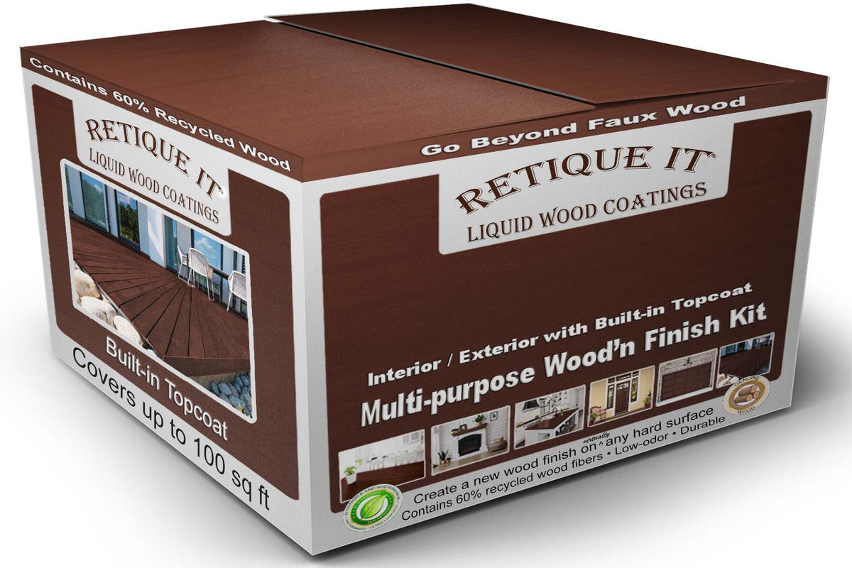 Multi-purpose Smooth Finish Kit (4x Lg) - Red Mahogany