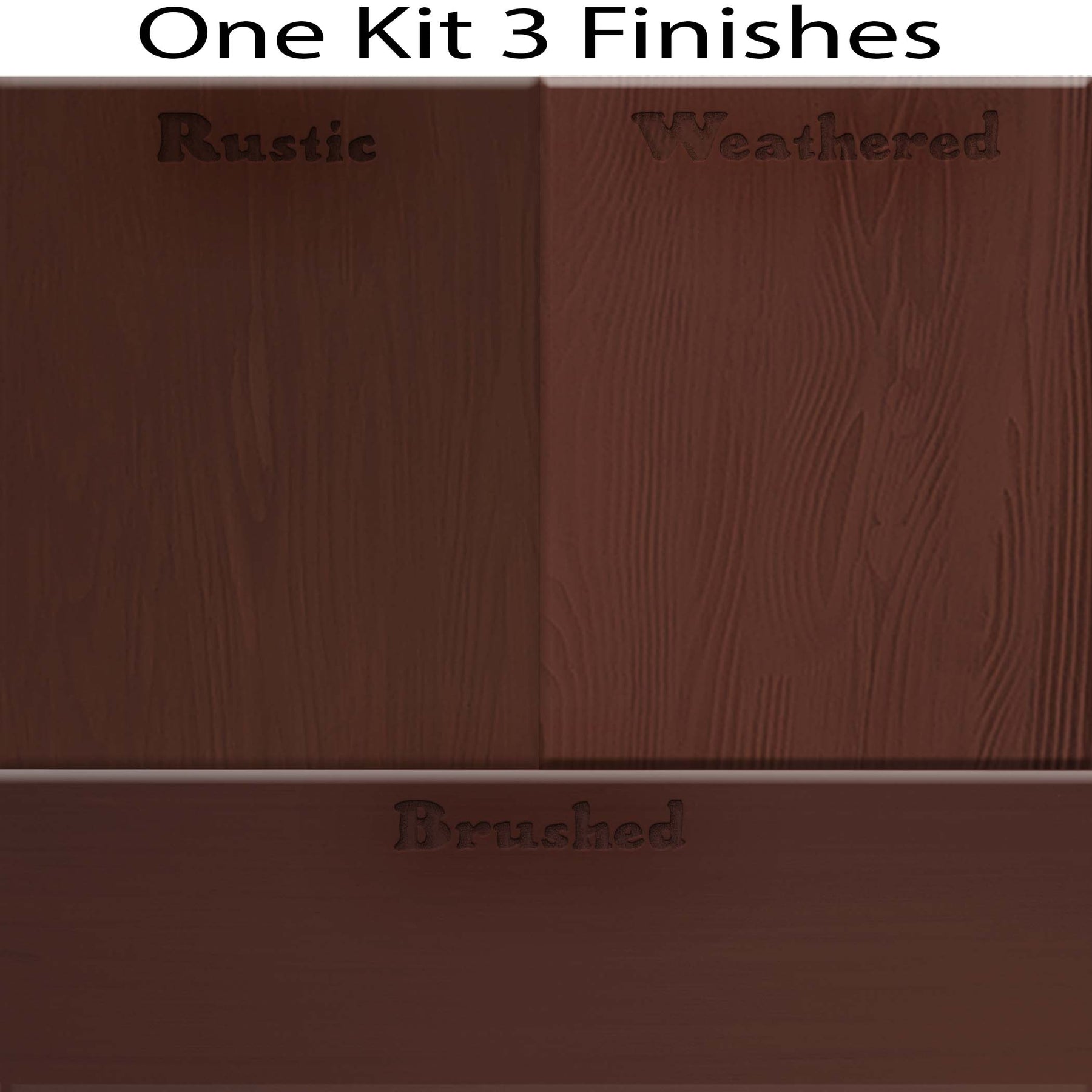 Tabletop Wood'n Finish Kit (4x Large) - Red Mahogany