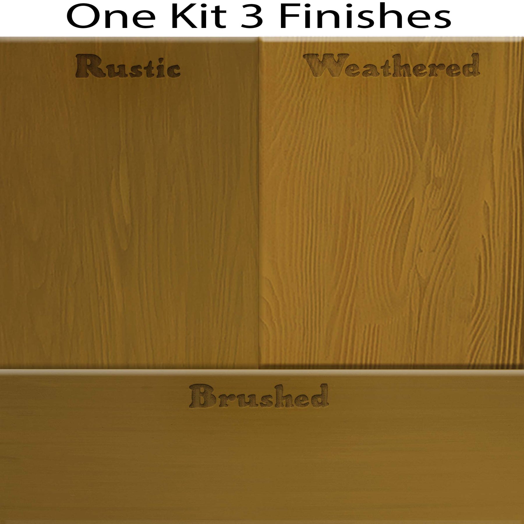 Wood'n Cabinet Kit (48 Door / Grained) - Walnut