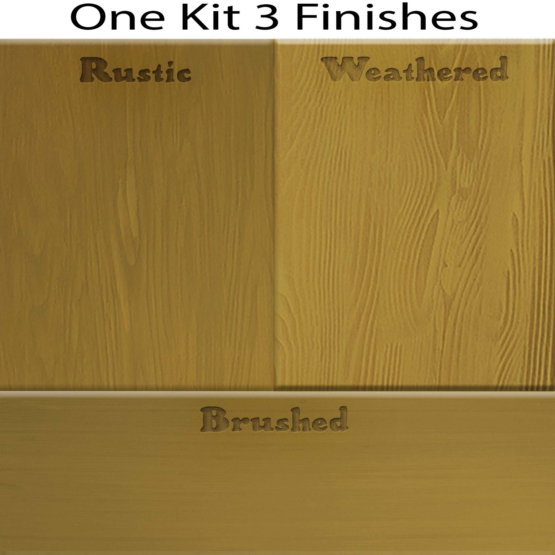 Tabletop Wood'n Finish Kit (Double Size) - Old Oak