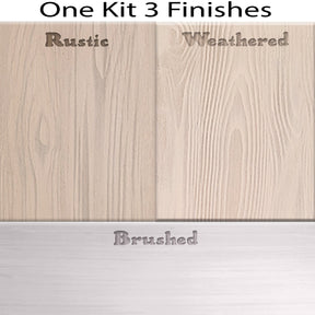 Wood'n Cabinet Kit (12 Door / Grained) - Sun Bleached