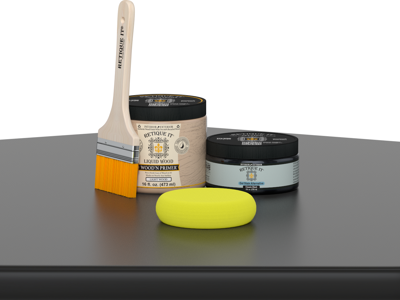 Multi-purpose Smooth Finish Kit (Med) - Classic Black