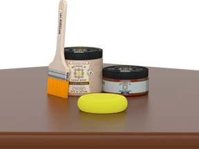 Retique It® Multi-purpose Smooth Finish Kit (Med) in cherry for wood furniture and craft projects, featuring a complete finishing set.