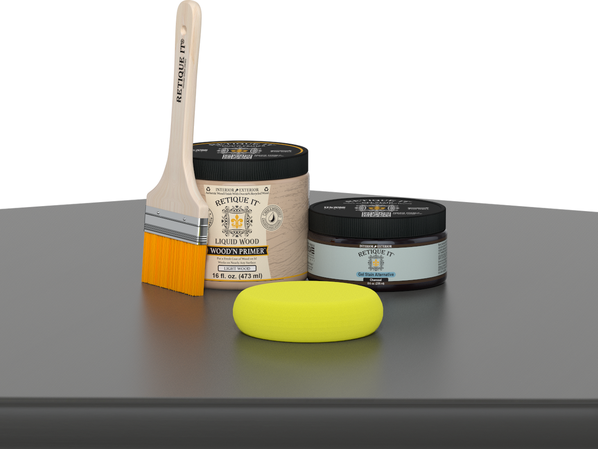 Multi-purpose Smooth Finish Kit (Med) - Charcoal