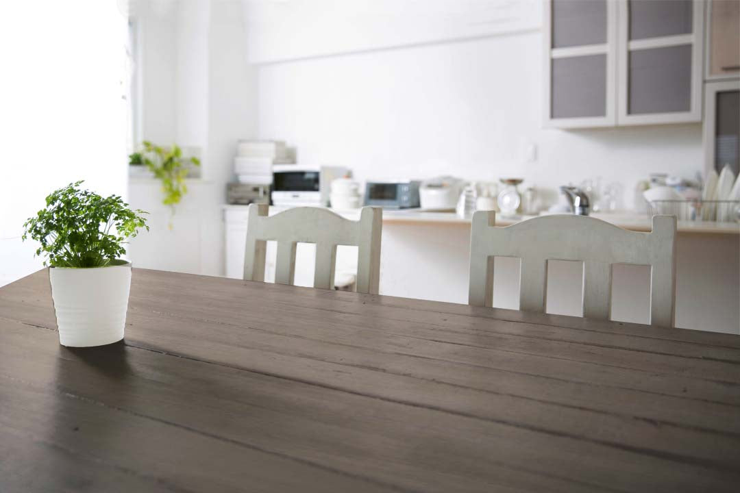 Retique It Multi-purpose Smooth Finish Kit (Med) in Harbor Gray for wood exterior top coat, shown on a tabletop surface.
