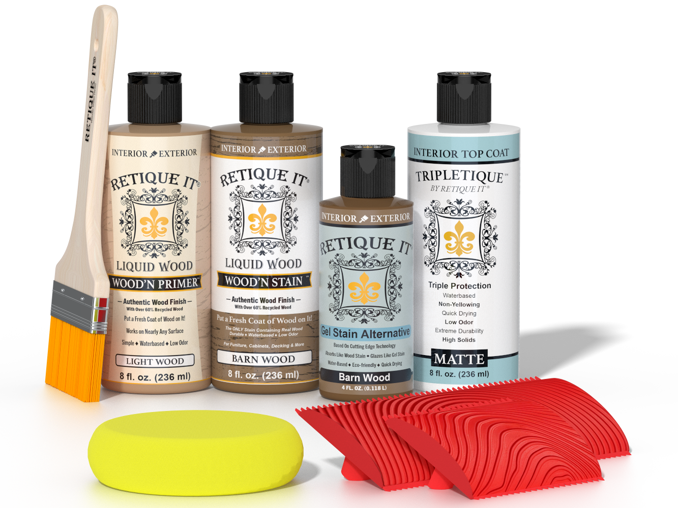 Tabletop Wood'n Finish Kit - Barn Wood