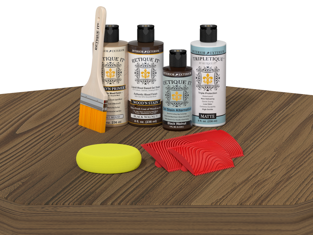 Multi-purpose Wood'n Kit - Black Walnut - Interior Top Coat