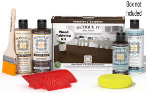 Tabletop Wood'n Finish Kit - Black Walnut