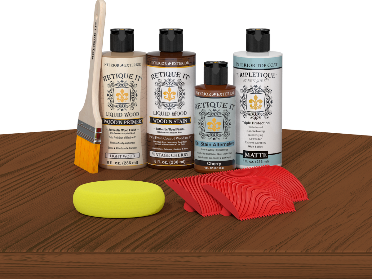 Tabletop Wood'n Finish Kit - Vintage Cherry