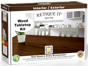 Tabletop Wood'n Finish Kit - Dark Oak