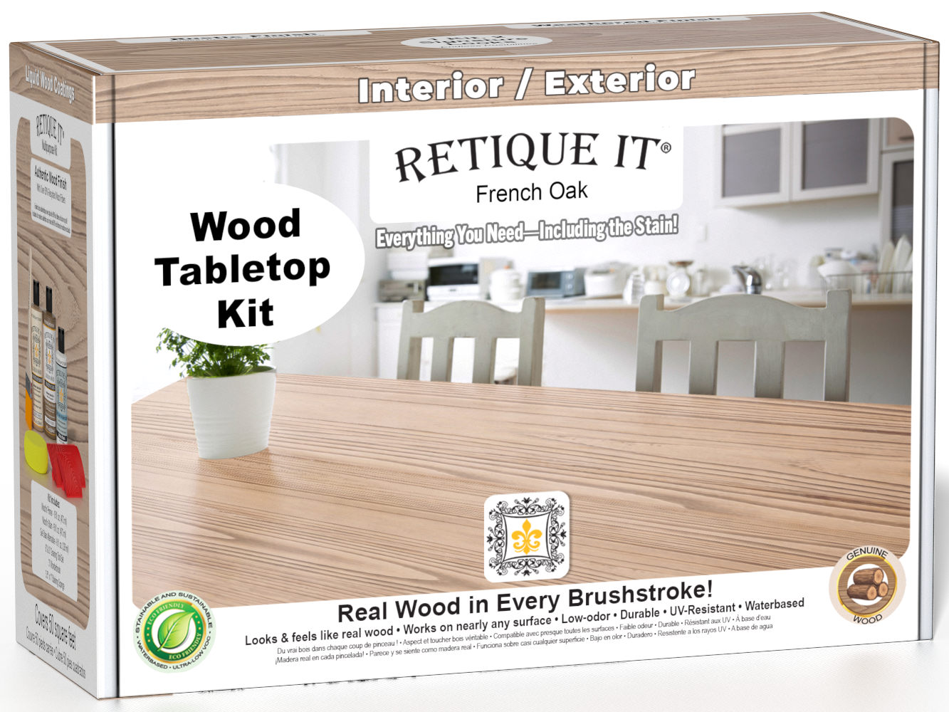 Tabletop Wood'n Finish Kit - French Oak