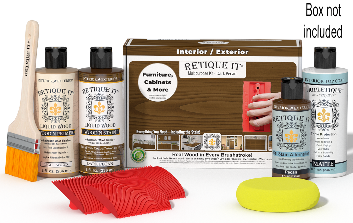 Multi-purpose Wood'n Kit - Dark Pecan - Interior Top Coat