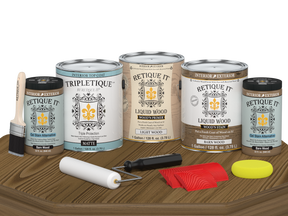 Multi-purpose Wood'n Kit (4x Lg) - Barn Wood - Interior Top Coat