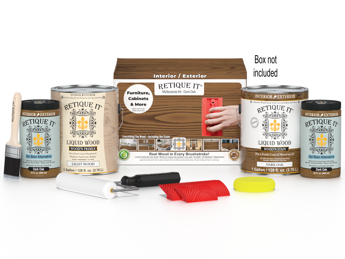 Multi-purpose Wood'n Kit (4x Lg) - Dark Oak