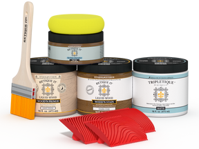 Dark oak multi-purpose Wood'n Kit by Retique It® for interior top coating, displayed in matte finish on the product image.