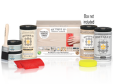Retique It Wood'n Finish Kit in light wood tone with a box and applicator, designed for furniture and wood finishing projects.