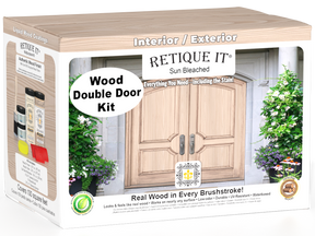 Wood'n Finish Front Door Kit (Double) - Sun Bleached — box hero