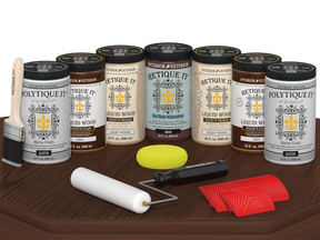 Wood'n Door Kit (Front & Garage Door) - Java — Satin kit contents
