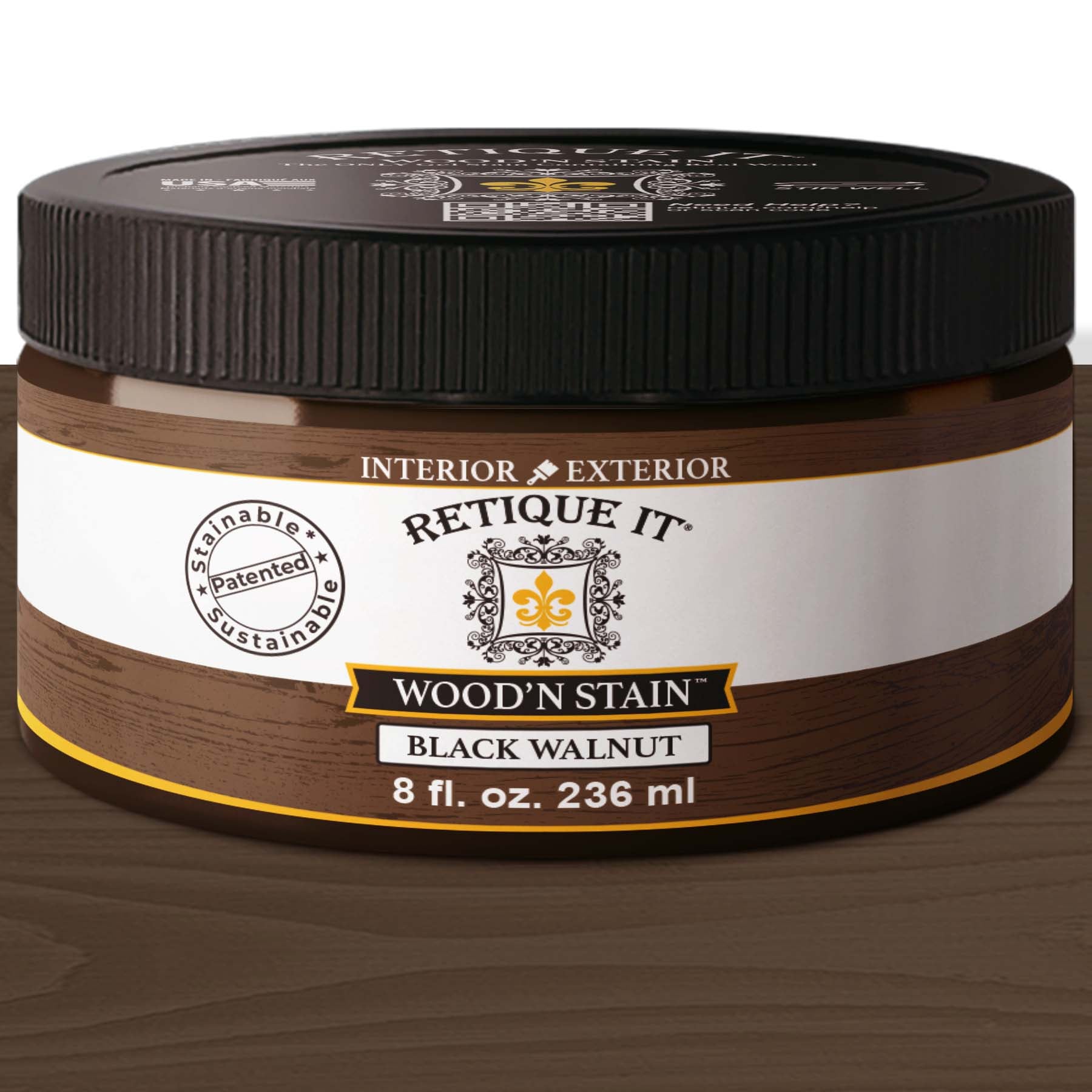 Wood'n Stain - Black Walnut - Retique It®