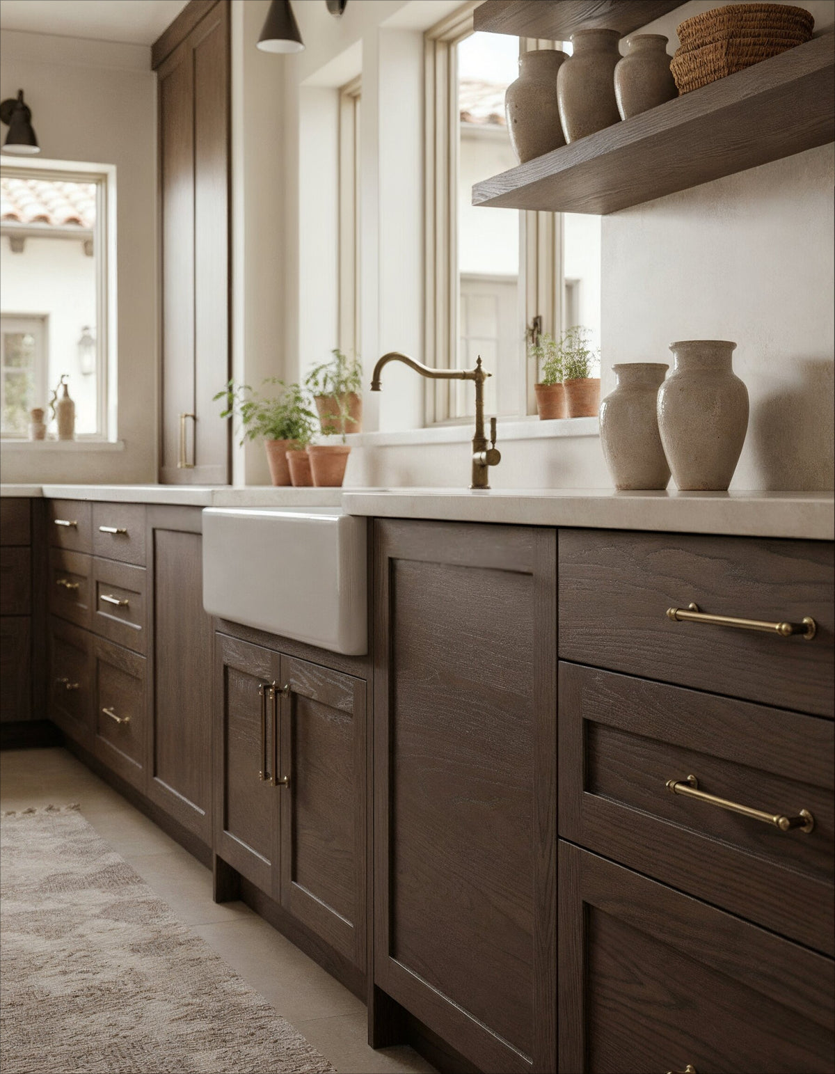 Large Black Walnut Wood'n Finish Kit by Retique It® for interior top coat on wood surfaces, featuring rustic wood grain and finish tools.