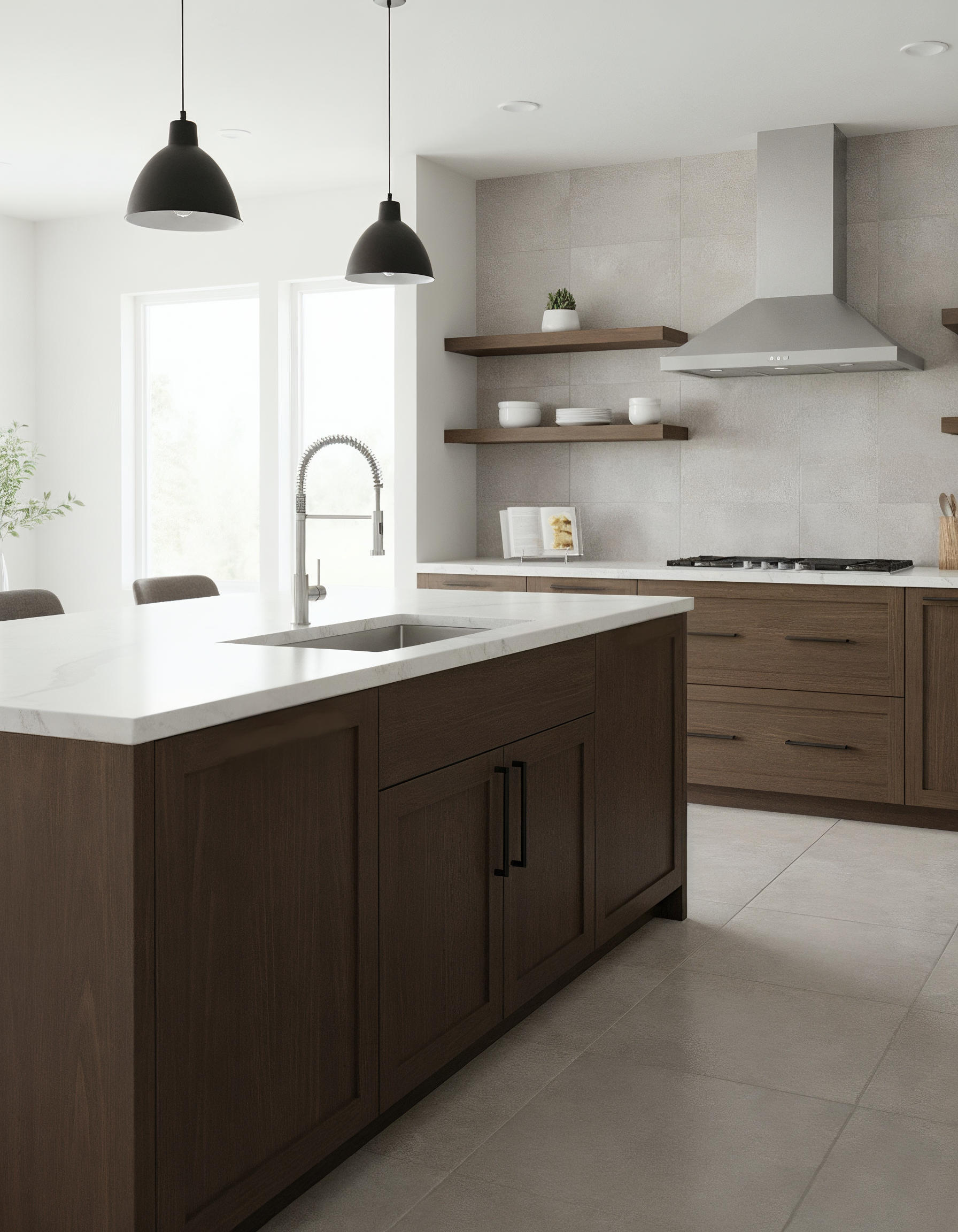 Wood'n Cabinet Kit (24 Door / Grained) - Black Walnut