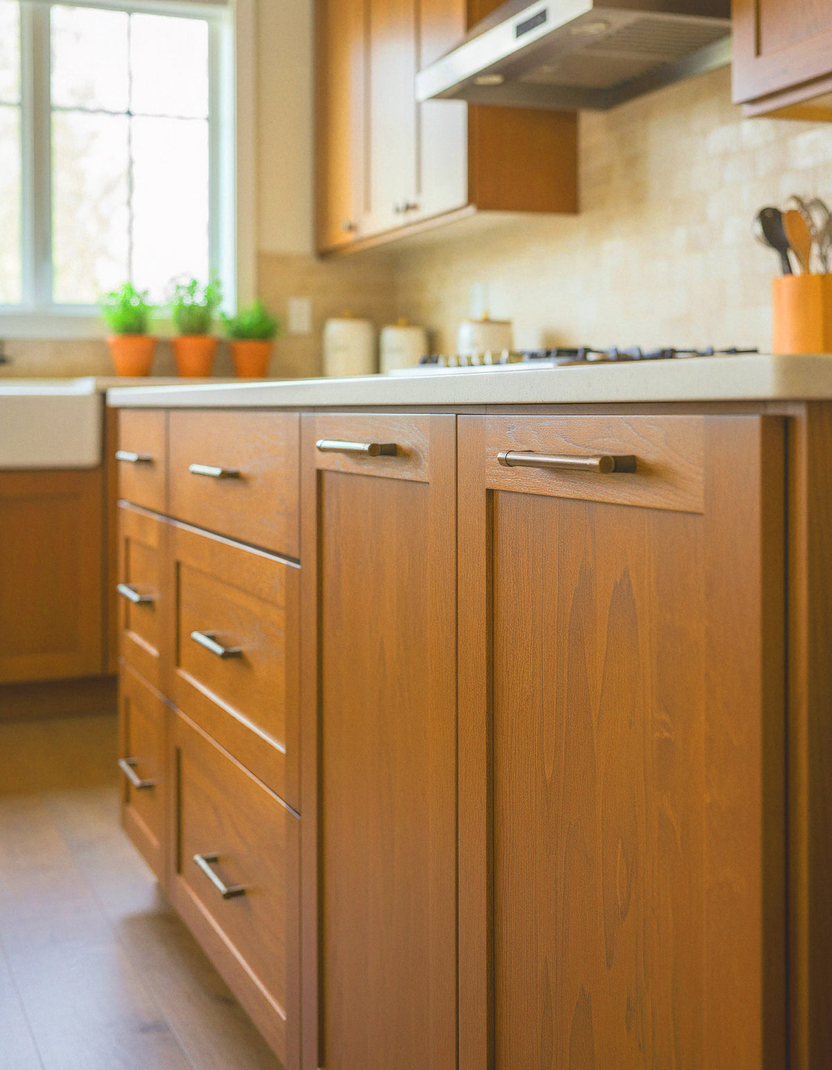 Retique It® Multi-purpose Wood'n Kit (Large) in Cedar for exterior top coat, featuring dark oak finish and wood treatment supplies.