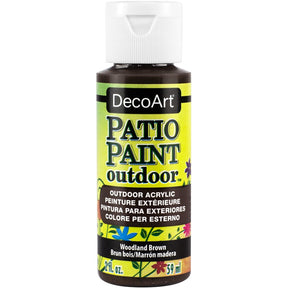 DecoArt Vintage Rose Patio Paint outdoor acrylic paint in 2 oz bottle, ideal for outdoor patio decoration and crafts.