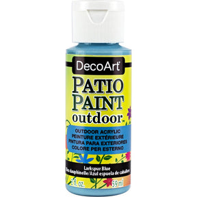 DecoArt Vintage Rose outdoor acrylic patio paint in 2 oz bottle, ideal for garden furniture and outdoor surfaces