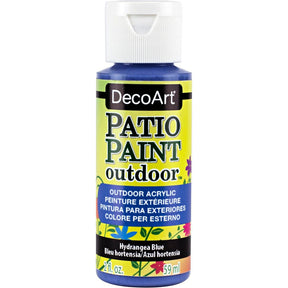 DecoArt Vintage Rose Patio Paint outdoor acrylic paint in 2 oz bottle for patio and outdoor furniture decoration