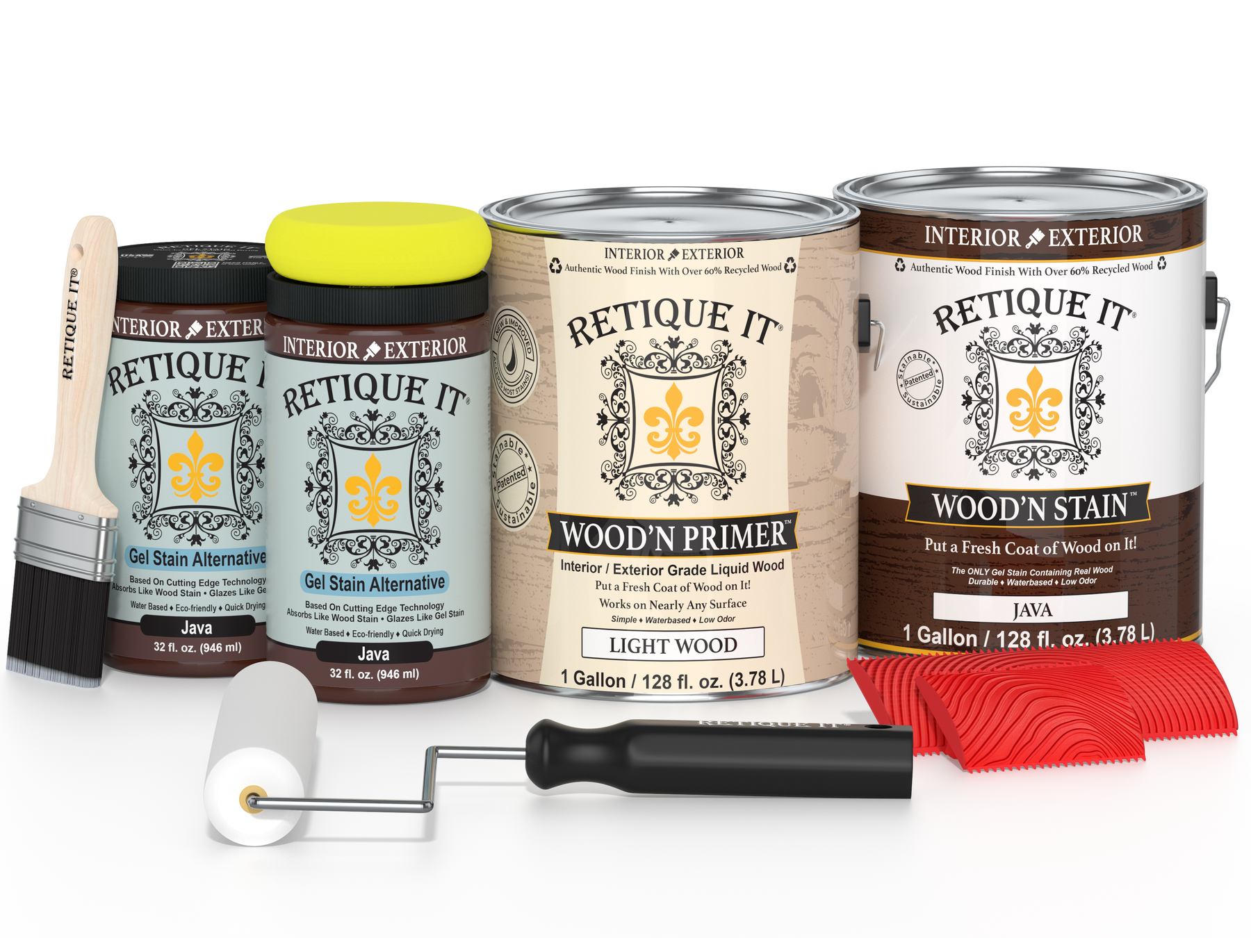 Multi-purpose Wood'n Kit (4x Lg) - Java