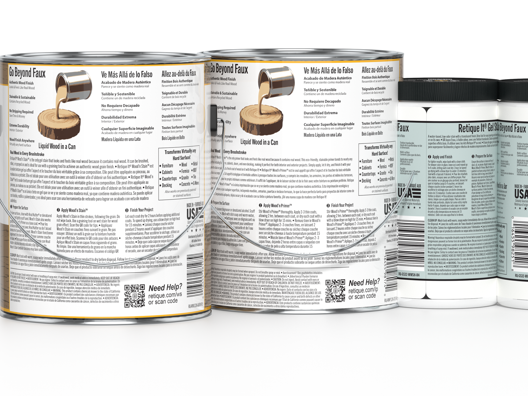 Multi-purpose Wood'n Kit (4x Lg) - French Oak