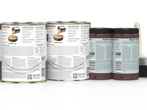 Retique It® Wood'n Finish Kit in Java with four large cans, designed for multi-purpose wood finishing projects.