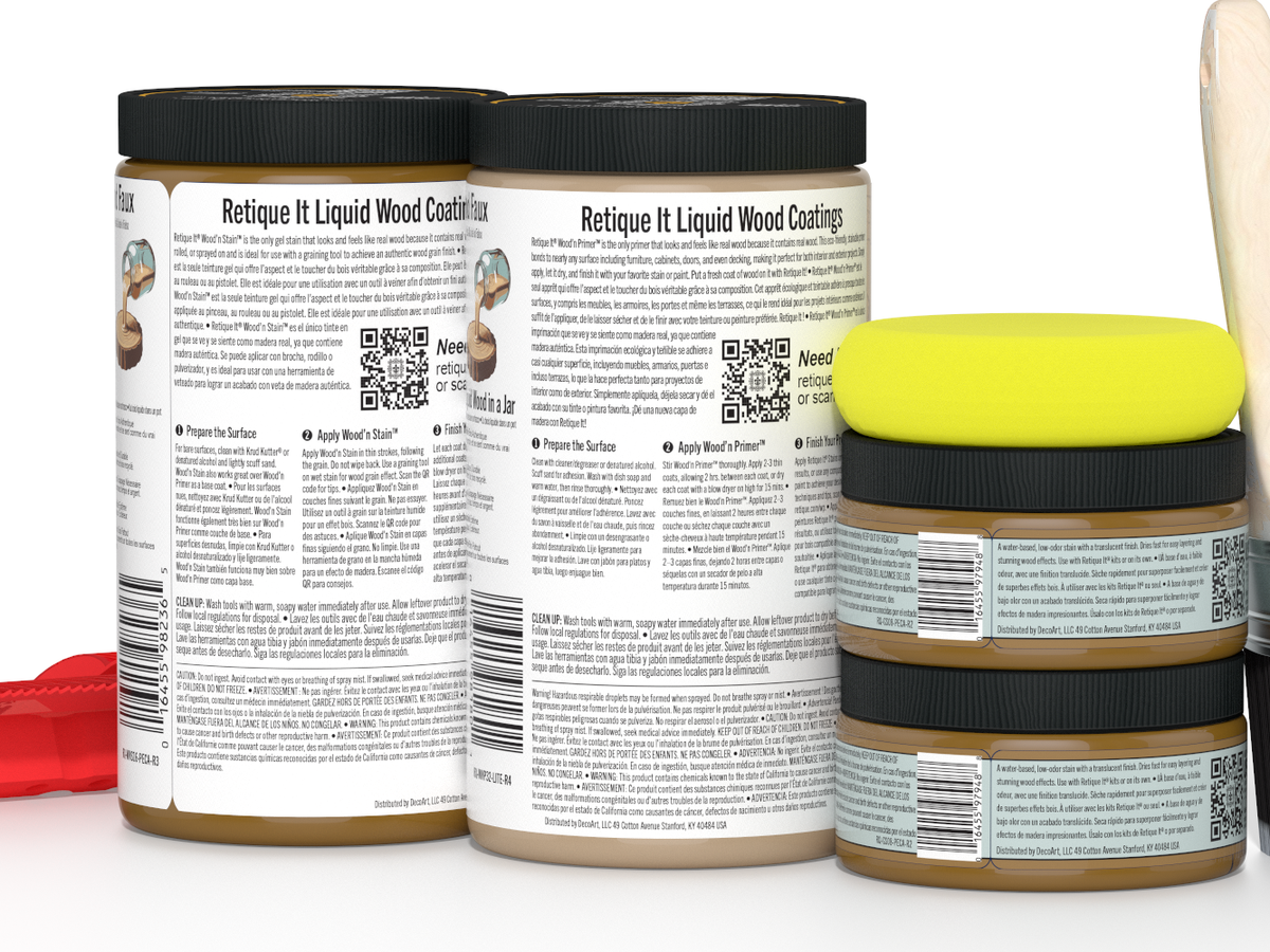 Multi-purpose Wood'n Kit (Large) - Dark Pecan