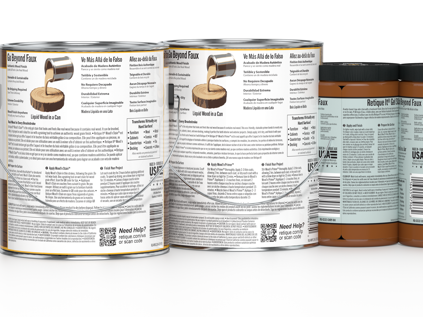 Multi-purpose Wood'n Kit (4x Lg) - Vintage Cherry