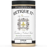 Jar of Retique It furniture paint on a white background