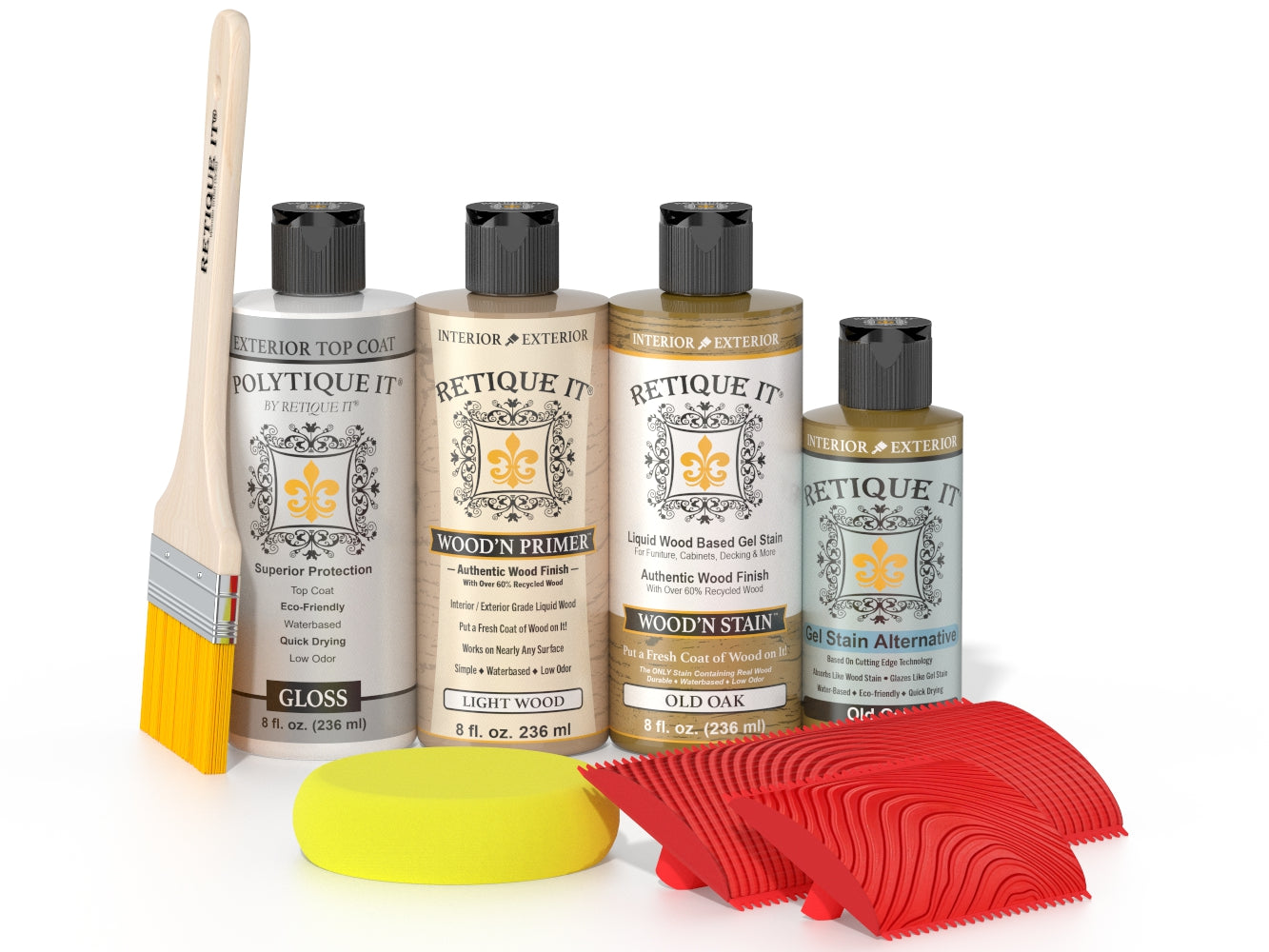 Multi-purpose Wood'n Kit - Old Oak - Exterior Top Coat