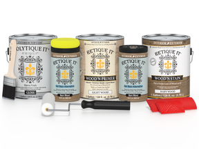 Multi-purpose Wood'n Kit (4x Lg) - Barn Wood - Exterior Top Coat