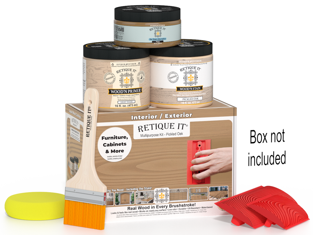 Multi-purpose Wood'n Kit (Med) - Pickled Oak