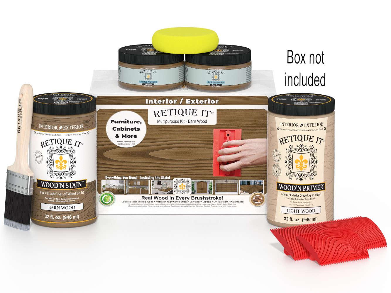 Multi-purpose Wood'n Kit (Large) - Barn Wood