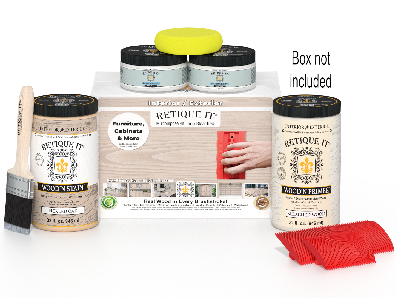 Multi-purpose Wood'n Kit (Large) - Sun Bleached