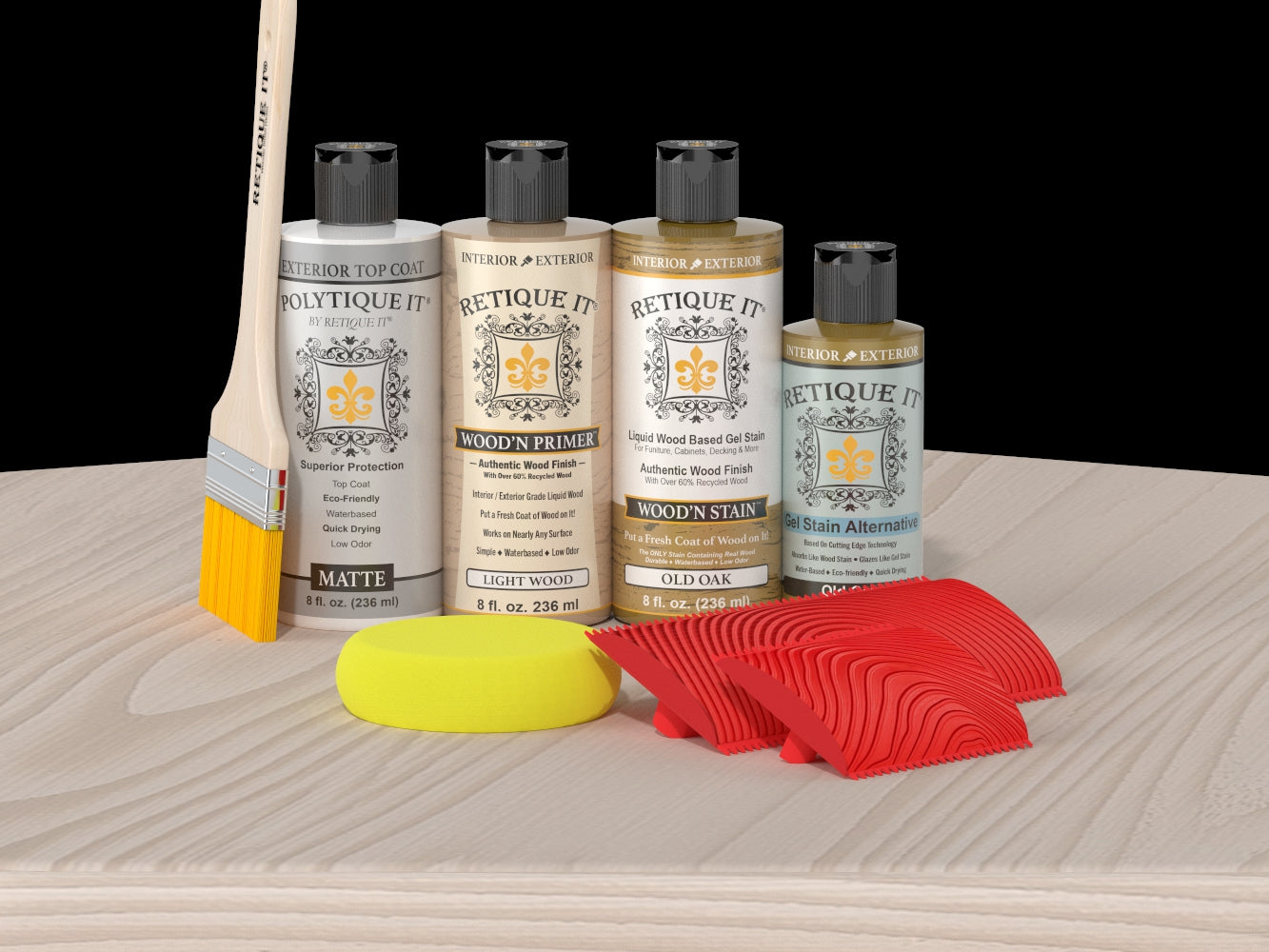 Multi-purpose Wood'n Kit - Old Oak - Exterior Top Coat