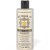 Bottle of Retique It Wood'n Primer on a white background